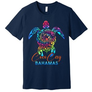 Coco Cay Bahamas Sea Turtle Family Vacation Summer Premium T-Shirt