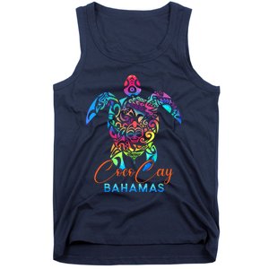 Coco Cay Bahamas Sea Turtle Family Vacation Summer Tank Top