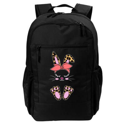 Cute Cheetah Bunny Daily Commute Backpack