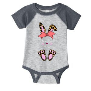 Cute Cheetah Bunny Infant Baby Jersey Bodysuit