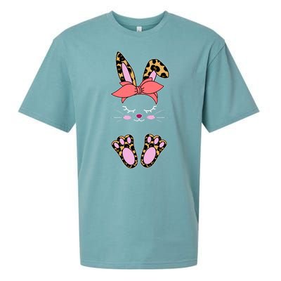 Cute Cheetah Bunny Sueded Cloud Jersey T-Shirt