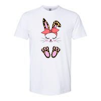 Cute Cheetah Bunny Softstyle CVC T-Shirt