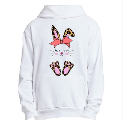 Cute Cheetah Bunny Urban Pullover Hoodie