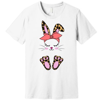 Cute Cheetah Bunny Premium T-Shirt