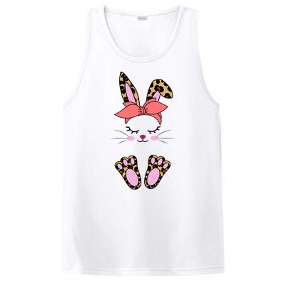 Cute Cheetah Bunny PosiCharge Competitor Tank