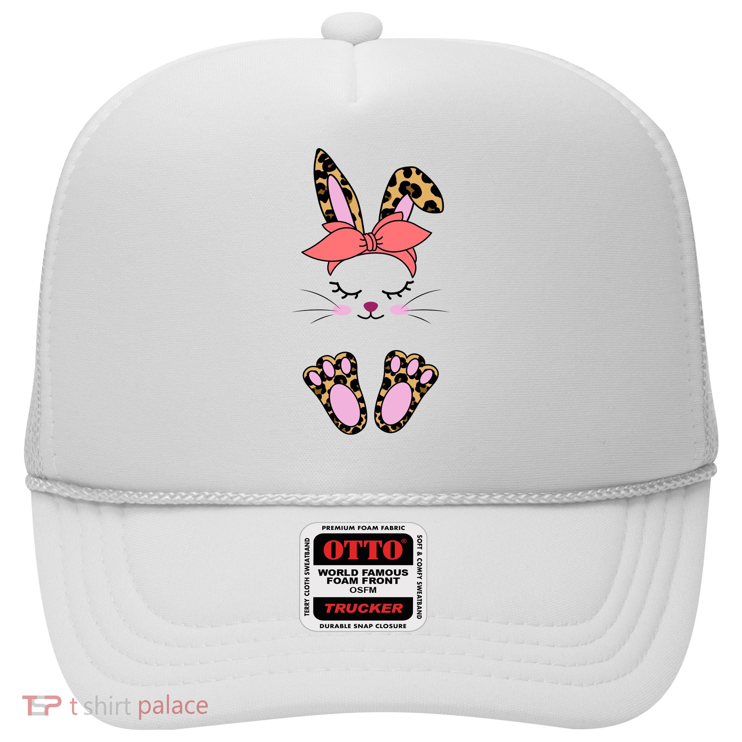 Cute Cheetah Bunny Trucker Hat