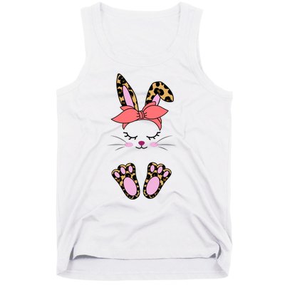 Cute Cheetah Bunny Tank Top