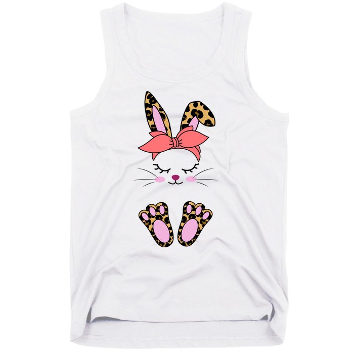 Cute Cheetah Bunny Tank Top