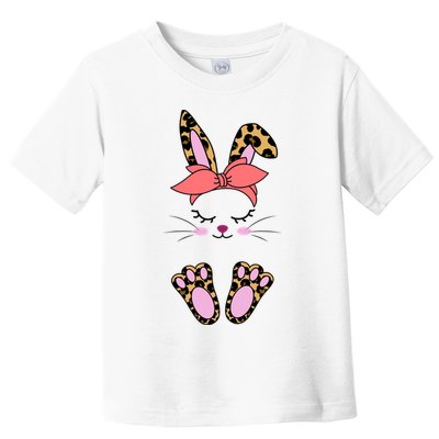Cute Cheetah Bunny Toddler T-Shirt