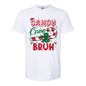 Candy Cane Bruh Funny Christmas Holiday Softstyle CVC T-Shirt