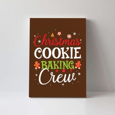 Christmas Cookie Baking Crew Funny Cookie Xmas Gifts Canvas