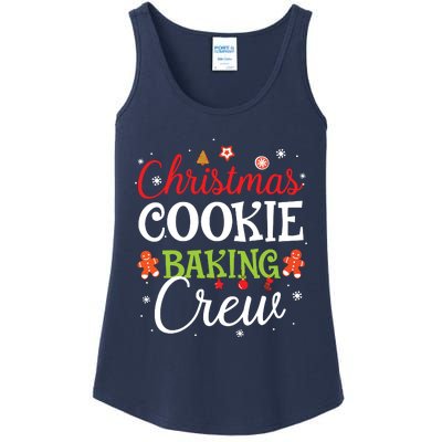 Christmas Cookie Baking Crew Funny Cookie Xmas Gifts Ladies Essential Tank