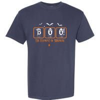 Cute Chemistry Boo The Element Of Surprise Chemist Halloween Garment-Dyed Heavyweight T-Shirt