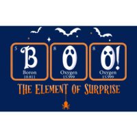 Cute Chemistry Boo The Element Of Surprise Chemist Halloween Bumper Sticker