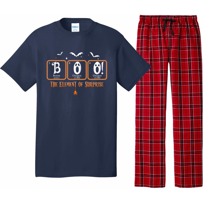 Cute Chemistry Boo The Element Of Surprise Chemist Halloween Pajama Set