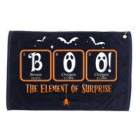 Cute Chemistry Boo The Element Of Surprise Chemist Halloween Grommeted Golf Towel