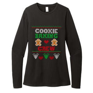 Christmas Cookie Baking Crew Funny Family Baking Cookies Gift Womens CVC Long Sleeve Shirt