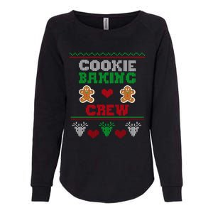 Christmas Cookie Baking Crew Funny Family Baking Cookies Gift Womens California Wash Sweatshirt