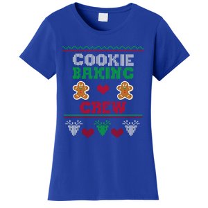 Christmas Cookie Baking Crew Funny Family Baking Cookies Gift Women's T-Shirt