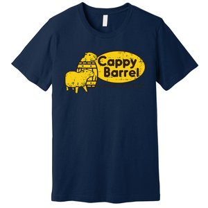 Capybara Cappy Barrel Giant South American Rodent Premium T-Shirt