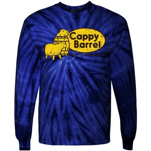 Capybara Cappy Barrel Giant South American Rodent Tie-Dye Long Sleeve Shirt