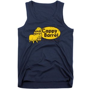 Capybara Cappy Barrel Giant South American Rodent Tank Top