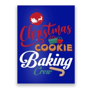 Christmas Cookie Baking Crew Gingerbread Team Santa Family Cute Gift Poster