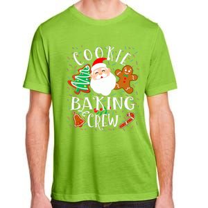 Christmas Cookie Baking Crew Cookie Crew Family Christmas Adult ChromaSoft Performance T-Shirt