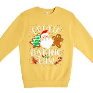 Christmas Cookie Baking Crew Cookie Crew Family Christmas Premium Crewneck Sweatshirt