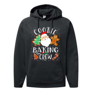 Christmas Cookie Baking Crew Cookie Crew Family Christmas Performance Fleece Hoodie