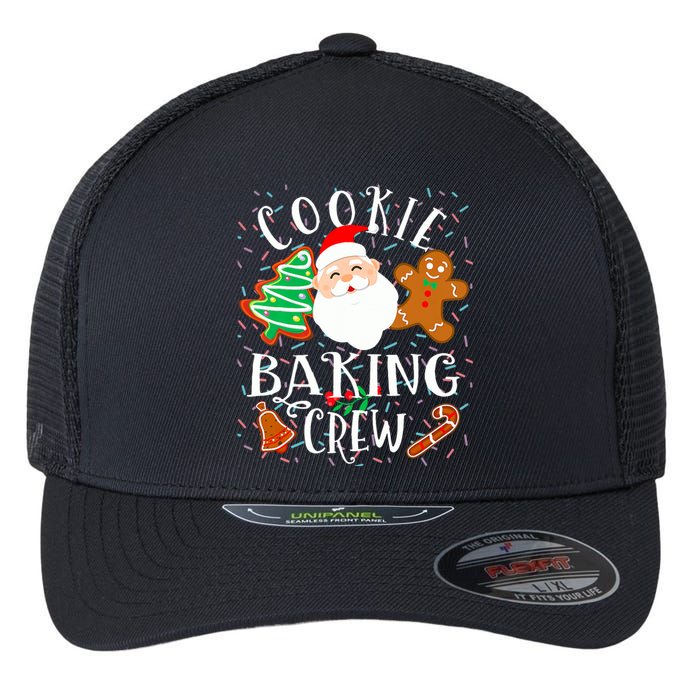 Christmas Cookie Baking Crew Cookie Crew Family Christmas Flexfit Unipanel Trucker Cap