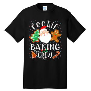 Christmas Cookie Baking Crew Cookie Crew Family Christmas Tall T-Shirt