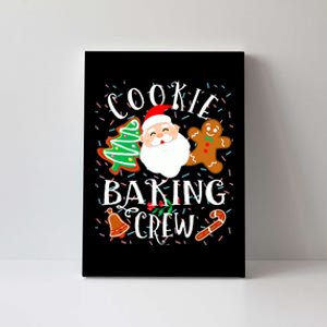 Christmas Cookie Baking Crew Cookie Crew Family Christmas Canvas