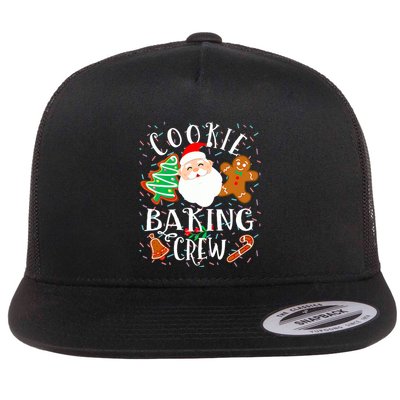 Christmas Cookie Baking Crew Cookie Crew Family Christmas Flat Bill Trucker Hat