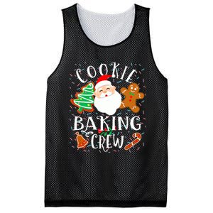 Christmas Cookie Baking Crew Cookie Crew Family Christmas Mesh Reversible Basketball Jersey Tank