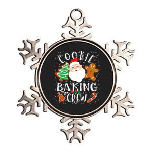 Christmas Cookie Baking Crew Cookie Crew Family Christmas Metallic Star Ornament