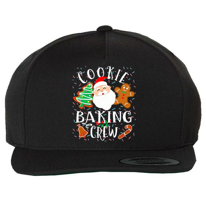 Christmas Cookie Baking Crew Cookie Crew Family Christmas Wool Snapback Cap