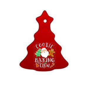 Christmas Cookie Baking Crew Cookie Crew Family Christmas Ceramic Tree Ornament