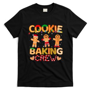 Christmas Cookie Baking Crew Family Baking Team Funny Cookie T-Shirt