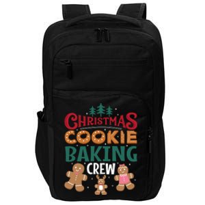 Christmas Cookie Baking Crew Gingerbread Team Santa Family Gift Impact Tech Backpack