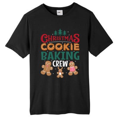 Christmas Cookie Baking Crew Gingerbread Team Santa Family Gift Tall Fusion ChromaSoft Performance T-Shirt