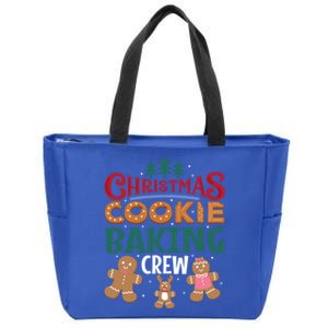 Christmas Cookie Baking Crew Gingerbread Team Santa Family Gift Zip Tote Bag