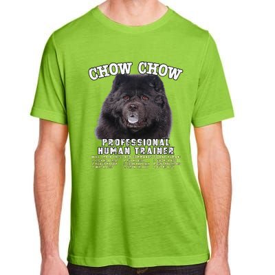 Chow Chow Black Professional Human Trainer Cute Dog Adult ChromaSoft Performance T-Shirt