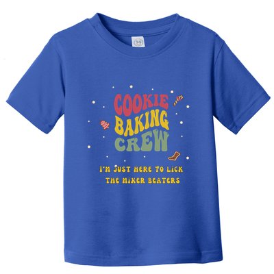 Christmas Cookie Baking Crew Gift Toddler T-Shirt