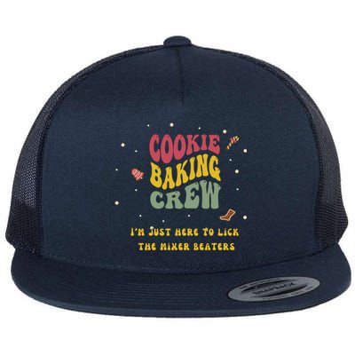 Christmas Cookie Baking Crew Gift Flat Bill Trucker Hat