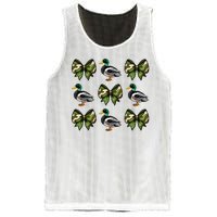 Camo Coquette Bow Duck Hunt Mallard Duck Hunting Mesh Reversible Basketball Jersey Tank