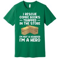 Cool Comic Book Comic Book Collector Premium T-Shirt