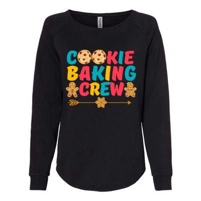 Christmas Cookie Baking Crew Vintage Gingerbread Family Xmas Gift Womens California Wash Sweatshirt