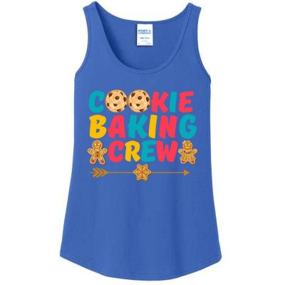 Christmas Cookie Baking Crew Vintage Gingerbread Family Xmas Gift Ladies Essential Tank