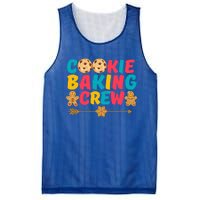 Christmas Cookie Baking Crew Vintage Gingerbread Family Xmas Gift Mesh Reversible Basketball Jersey Tank